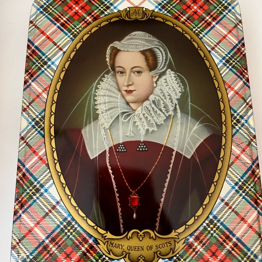 4/$100 Mary Queen of Scots Decorative Tin